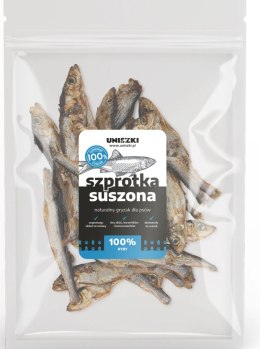 Szprotka suszona, przysmak dla psa 40g. UNISZKI